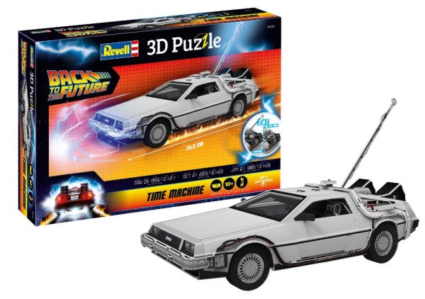 REV00221 - Time Machine Back to the Future 3D puzzle - 1