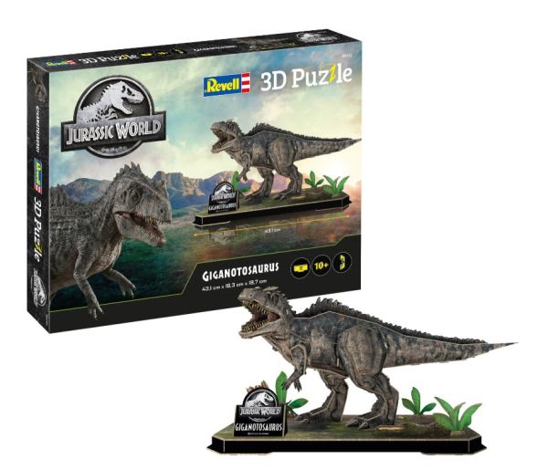 REV00245 - 57 Piece 3D Puzzle - JURASSIC WORLD - Giganotosaurus - 1