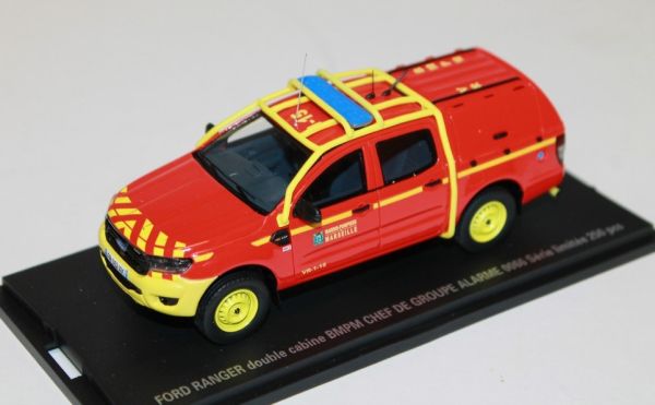 ALARME0066 - FORD Ranger Double Cab BMP of Marseille Group Leader - Limited to 250 pieces - 1