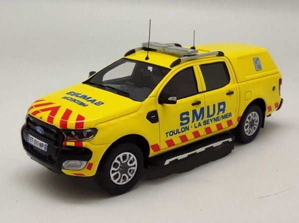ALARME0068 - FORD Ranger Double Cabin SAMU Toulon - Limited to 200 pieces. - 1