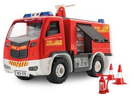 REV00915 - RC fire truck with sound to be assembled - 1