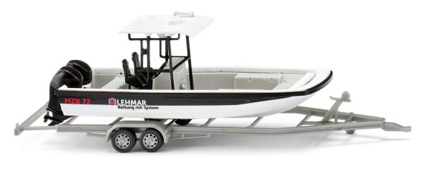 WIK009544 - MZB 72 boat with trailer - 1