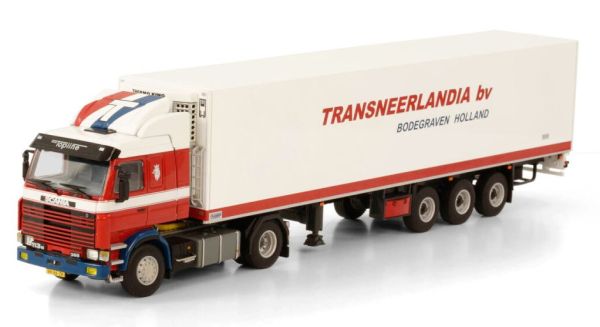 WSI01-3679 - SCANIA 113 Topline 4x2 with TRANSNEERLANDIA refrigerated trailer - 1