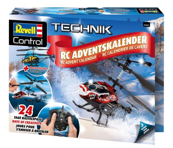 REV01042 - Advent calendar radio-controlled helicopter to assemble - 1