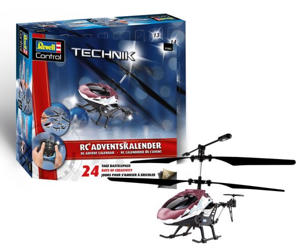 REV01062 - Radio-controlled advent calendar: Helicopter, 2025 to assemble - 1