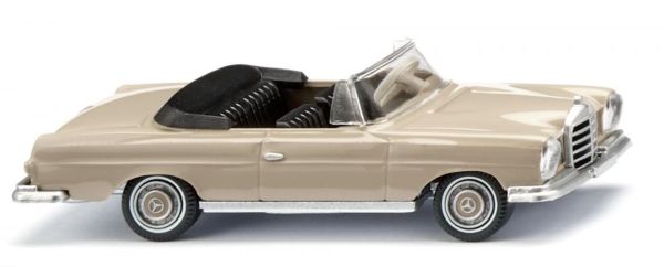 WIK015304 - MERCEDES-BENZ 280 SE convertible cream beige - 1
