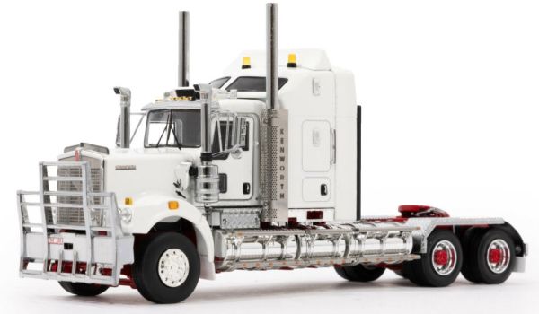 Z01582 - KENWORTH D509 6x4 Sleeper White and red - 1