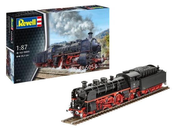REV02167 - BR 18 505 locomotive with 2'3' T38 tender to assemble and paint - 1