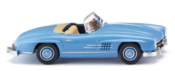 WIK023301 - MERCEDES-BENZ 300 SL convertible - Light blue - 1