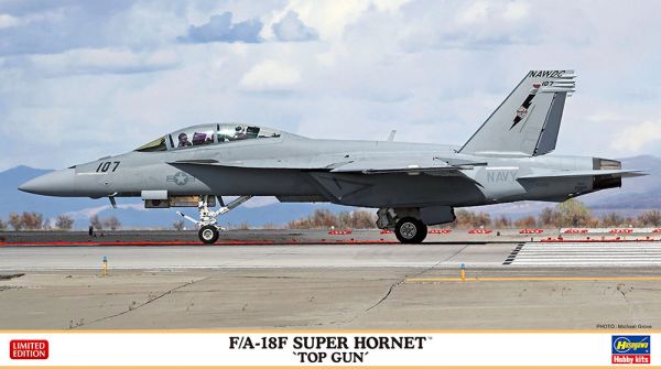 HAW02404 - FA-18F Super Hornet Aircraft - TOP GUN to assemble and paint - 1