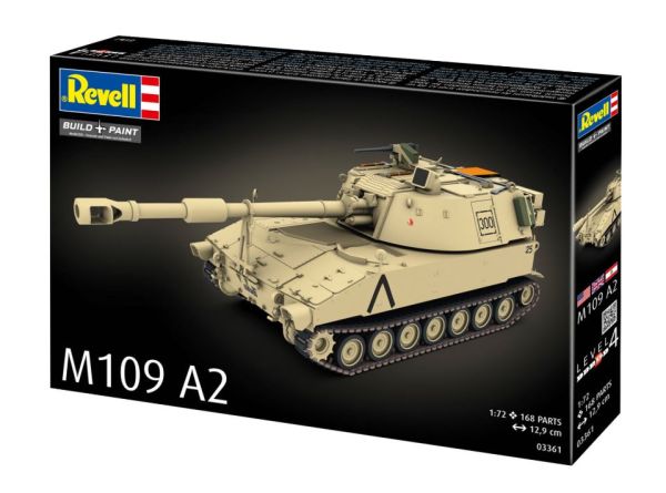 REV03361 - M109 A2 self-propelled howitzer to assemble and paint - 1