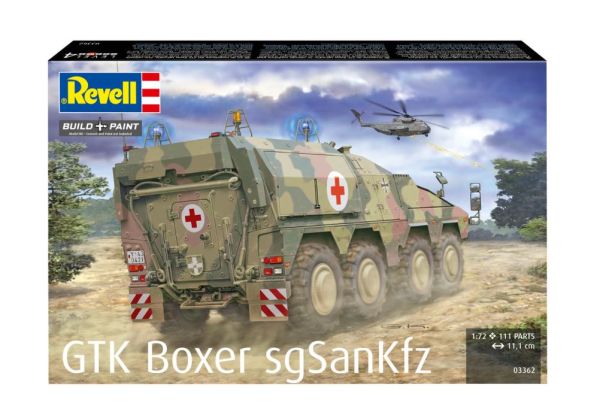 REV03362 - GTK Boxer sgSanKfz military vehicle to assemble and paint - 1