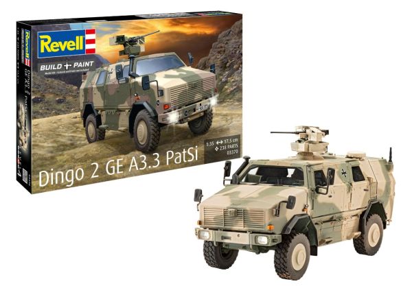 REV03370 - DINGO 2 GE A3.3 PastSI military vehicle to assemble and paint - 1