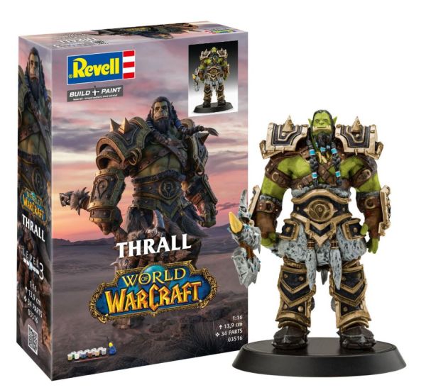REV03516 - GIFT SET - The Orc Thrall - World of Warcraft (Painting Included) - 1