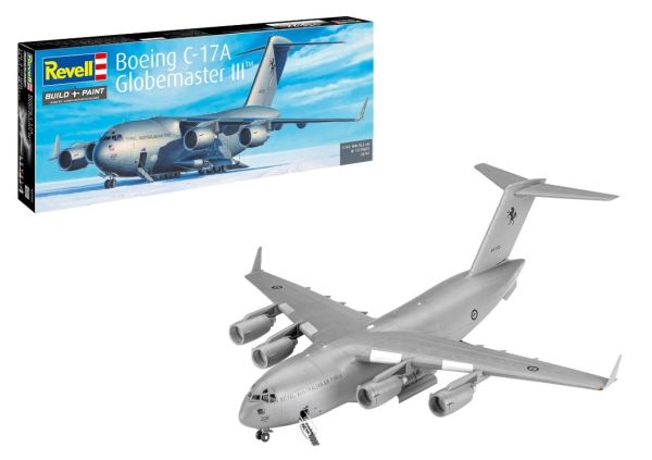 REV03747 - BOEING C-17A Globemaster III airplane to assemble and paint - 1