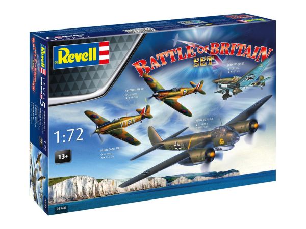 REV03766 - Battle of Britain Set - 85th Anniversary to assemble and paint - 1