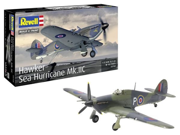 REV03768 - Military aircraft HAWKER Sea Hurricane Mk.IIC to assemble and paint - 1