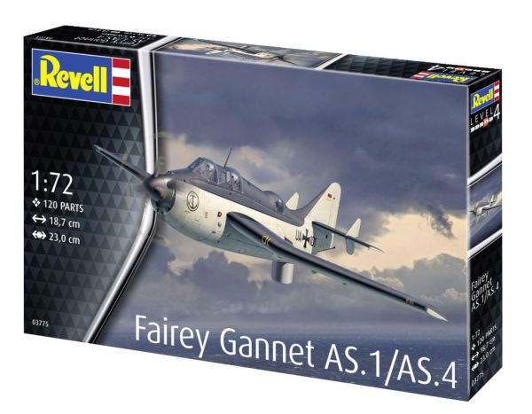 REV03775 - FAIREY Gannet AS.1/AS.4 fighter aircraft to assemble and paint - 1