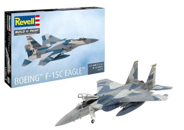 REV03778 - BOEING F-15 Eagle Military Aircraft Kit (Assembly and Painting) - 1