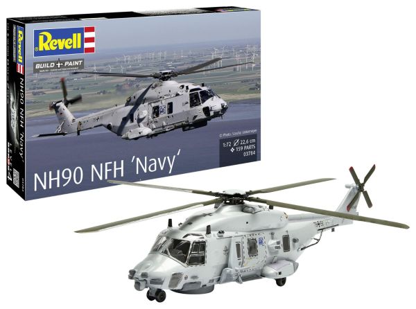 REV03784 - NH90 NFH Navy Helicopter to Build and Paint - 1