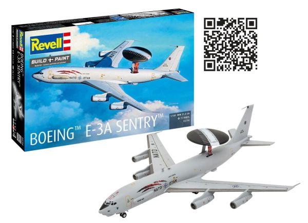 REV03794 - BOEING E-3A Sentry airliner to assemble and paint - 1
