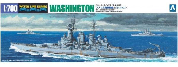 AOS04601 - US Navy battleship Washington to be assembled and painted - 1