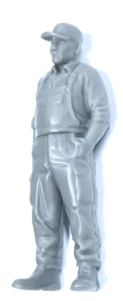 ART04892 - Standing Mechanic to paint - H.57 mm - 1