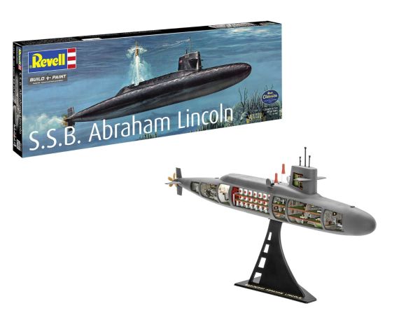 REV05185 - S.S.B. Abraham Lincoln to assemble and paint - 1