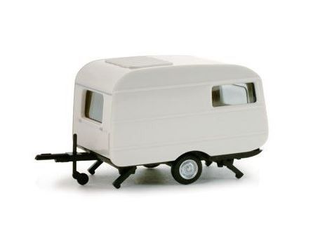 HER053099 - White Qek Junior Caravan - 1