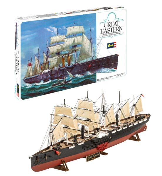 REV05608 - Great Eastern - 75 years of model kits to assemble and paint - 1