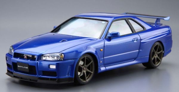 AOS05858 - NISSAN Skyline GT-R V-Spec 2002 to be assembled and painted - 1