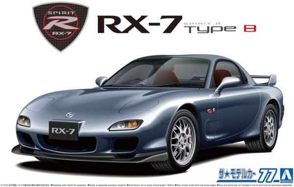AOS06193 - MAZDA RX-7 Type B Spirit 2002 to be assembled and painted - 1