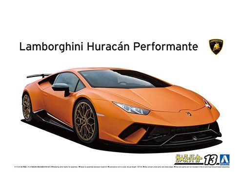 AOS06204 - LAMBORGHINI Huracan Performante to be assembled and painted - 1