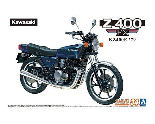 AOS06368 - KAWASAKI Z400FX 1979 to be assembled and painted - 1