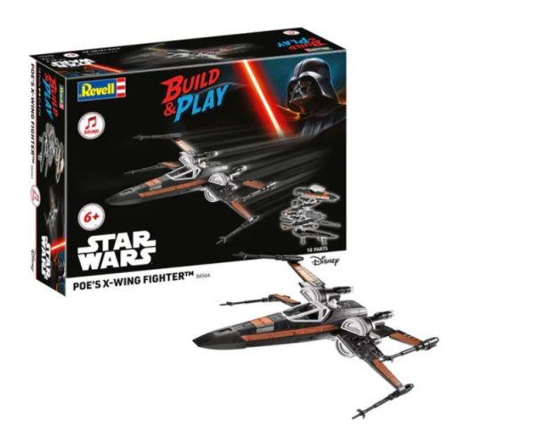 REV06564 - Poe's X-Wing Fighter STAR WARS to build with sound - 1