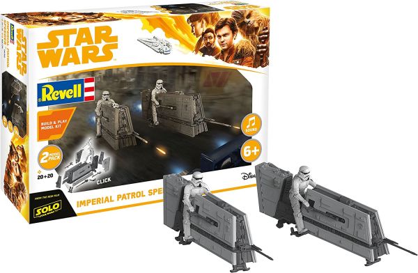 REV06768 - MODEL KIT - Imperial patrol speeders STAR WARS to build - 1