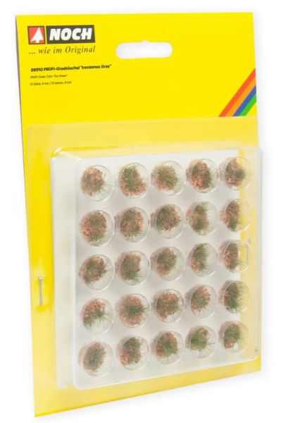 NOC06910 - 25 Clumps of Grass 6mm - Dried Grass - 1