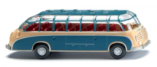 WIK073005 - SETRA S8 bus - Beige and azure blue - 1