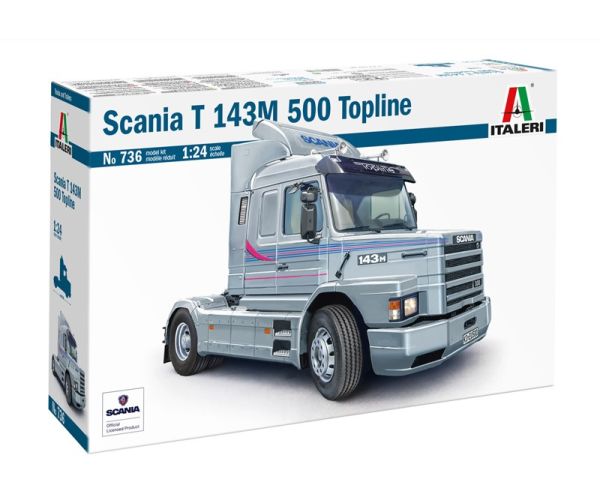 ITA0736 - SCANIA T143M 500 Topline 4x2 to assemble and paint - 1