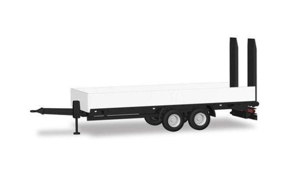 HER076913 - Trailer with ramp, 2 axles - 1