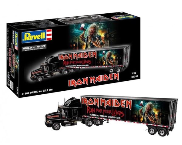REV07740 - IRON MAIDEN Tour Truck - 50th Anniversary - To Build and Paint - 1