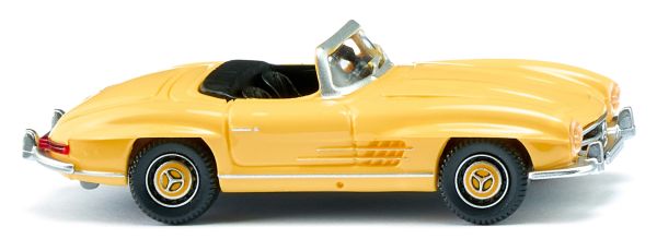 WIK083409 - yellow MERCEDES-BENZ 300 SL convertible - 1