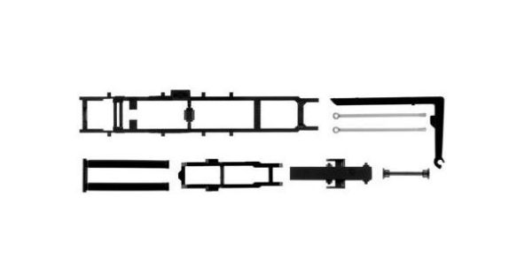 HER084314 - Rolling kinematics for truck chassis - 2 pieces - 1