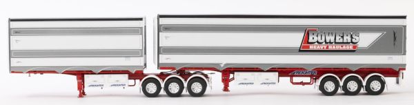 ZT09256 - Set of 2 refrigerated trailers BOWERS - 1