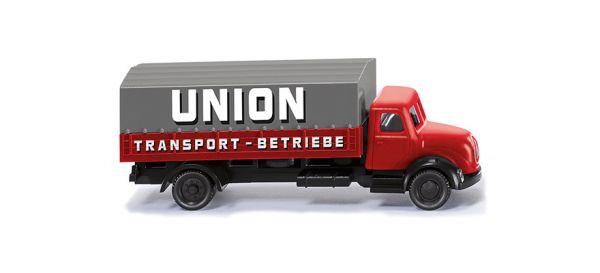 WIK094906 - MAGIRUS 4x2 tarpaulin truck - UNION Transport - 1