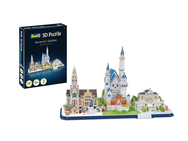 REV00143 - 3D Puzzle 178 Pieces Bavaria - 1