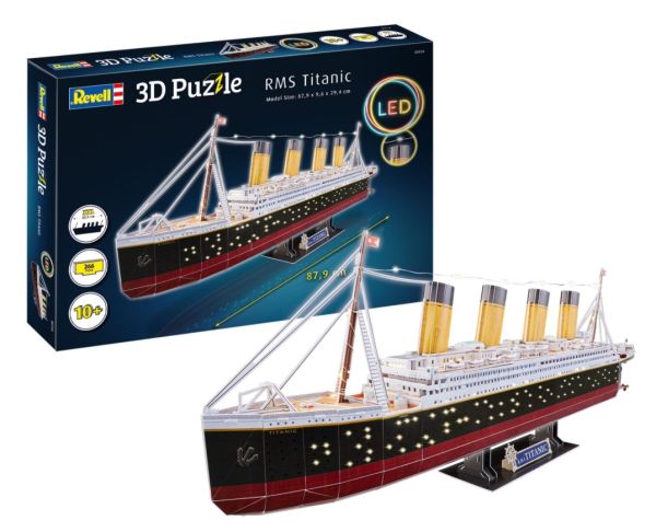 REV00154 - 3D Puzzle Led Edition 266 Pieces RMS TITANIC - 1
