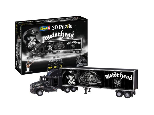 REV00173 - 128 Piece 3D Jigsaw Puzzle Motörhead Tour Truck - 1