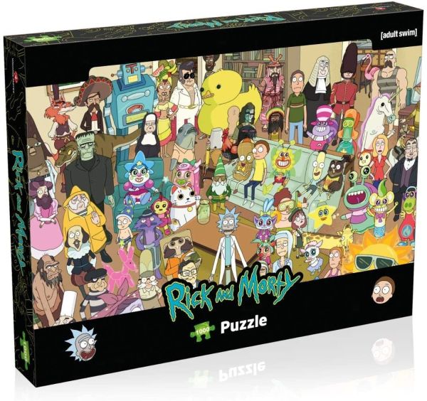 WIN00396 - 1000 Piece Puzzle Rick & Morty - Friends - 1
