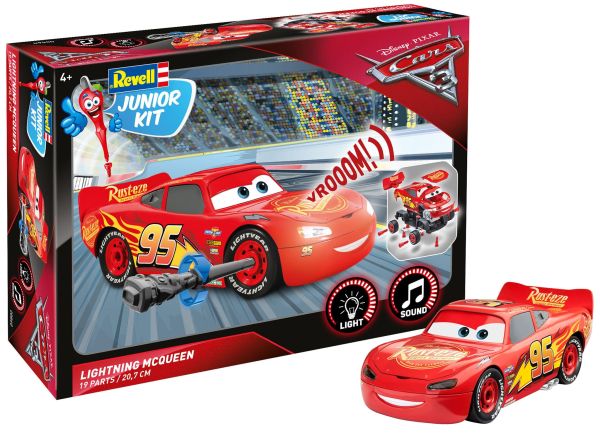 REV00860 - JUNIOR KIT Lightning McQueen 19 Pieces to assemble - 1
